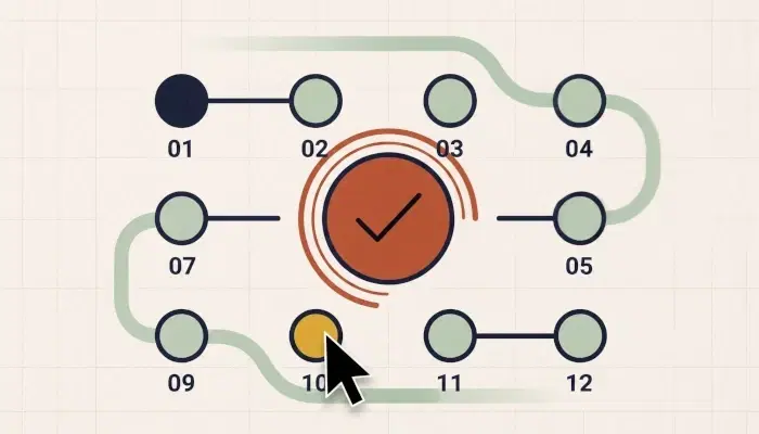 Check what stuck — before you move on.